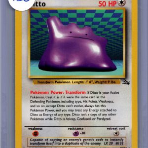 Ditto 16/62, Vintage Singles Pokemon card