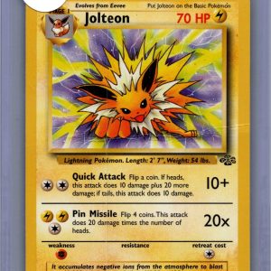 Jolteon 20/64, Vintage Singles Pokemon card