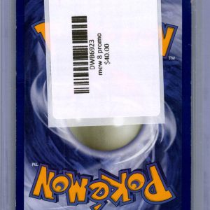 Mew 8, PROMO Pokemon card - alternate view