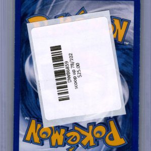 Scoop Up 78/102, Vintage Singles Pokemon card - alternate view