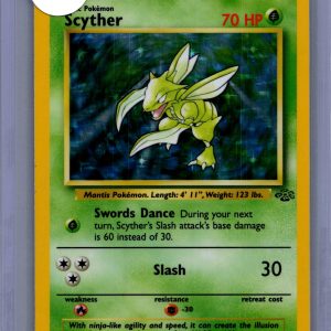 Scyther 10/64, Vintage Singles Pokemon card