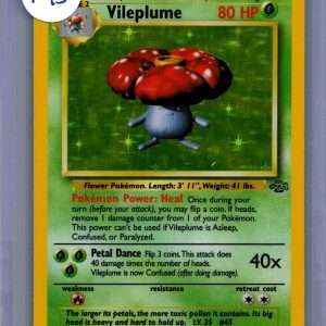 Vileplume 15/64, Vintage Singles Pokemon card