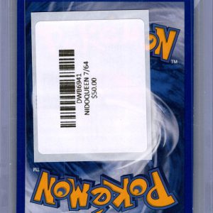 NIDOQUEEN 7/64 Pokemon card - alternate view
