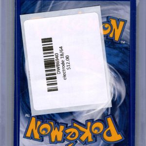 Electrode 18/64, Vintage Singles Pokemon card - alternate view