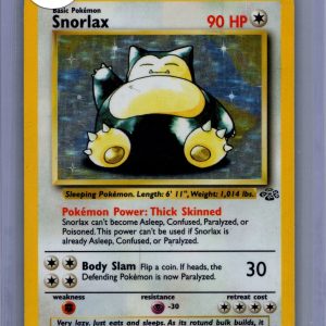 Snorlax 11/64, Vintage Singles Pokemon card