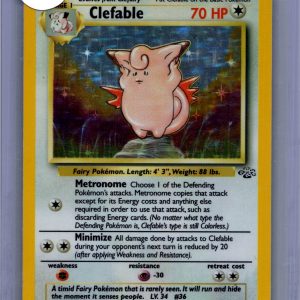 Clefable 1/64, Vintage Singles Pokemon card