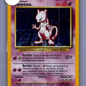 Mewtwo 10/102, Vintage Singles Pokemon card