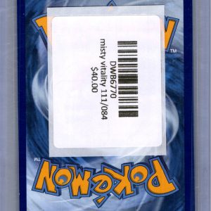 misty vitality 111/084 Pokemon card - alternate view