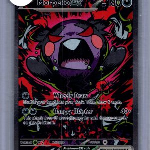Morpeko EX 117/084, Pitch Black Pokemon card