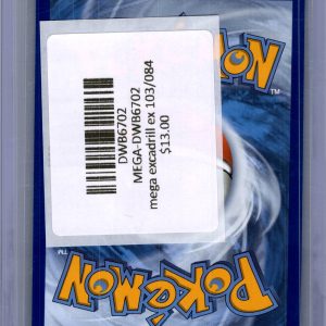 mega excadrill ex 103/084 Pokemon card - alternate view