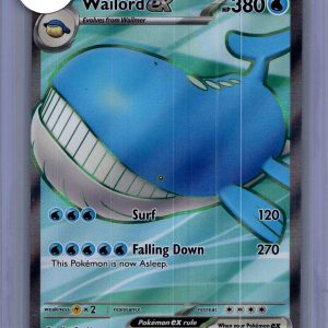 Wailord EX 097/084, Pitch Black Pokemon card