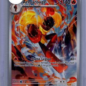 Armarouge 086/084, Pitch Black Pokemon card