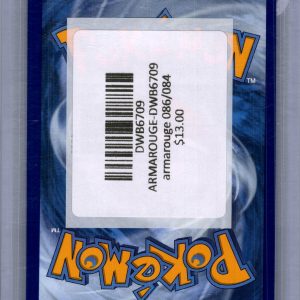 armarouge 086/084 Pokemon card - alternate view