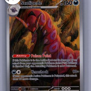 Scolipede 134/086, Black Bolt Pokemon card