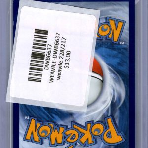 Weavile 228/217, Ascended Heroes Pokemon card - alternate view