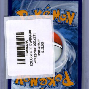 Exeggcute 001/131 Masterball, Prismatic Evolutions Pokemon card - alternate view