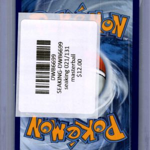 Seaking 021/131 Masterball, Prismatic Evolutions Pokemon card - alternate view