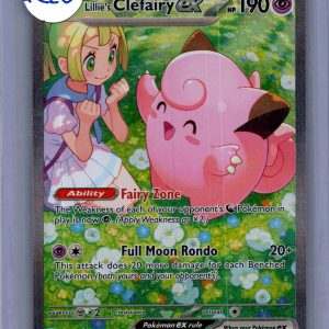 Lillie's Clefairy EX 184/159, Journey Together Pokemon card