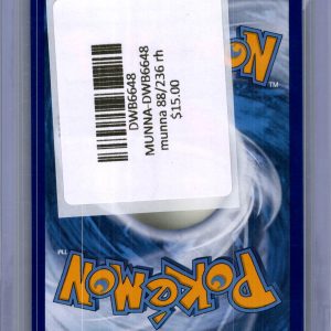 Munna 88/236 Reverse Holo, Unified Minds Pokemon card - alternate view