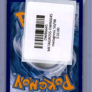 Metagross 50/98, Ancient Origins Pokemon card - alternate view
