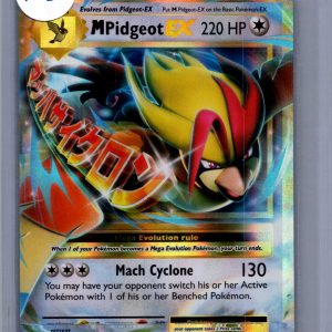 M Pidgeot EX 65/108, Evolutions Pokemon card