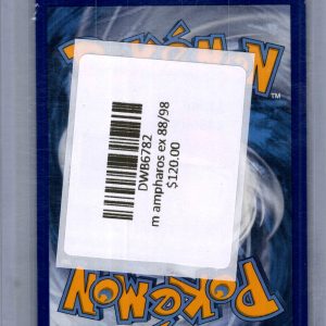 M Ampharos EX 88/98, Ancient Origins Pokemon card - alternate view