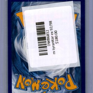 M Tyranitar EX 92/98, Ancient Origins Pokemon card - alternate view