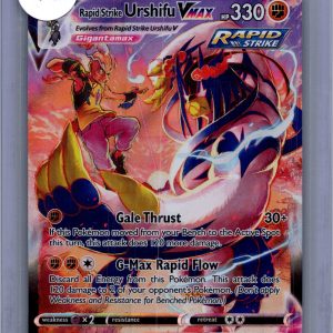 Rapid Strike Urshifu VMAX TG21/TG30, Brilliant Stars Pokemon card
