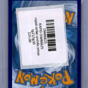 Rapid Strike Urshifu VMAX TG21/TG30, Brilliant Stars Pokemon card - alternate view