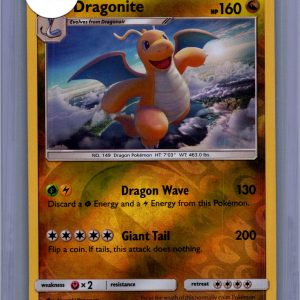 Dragonite 96/149 Reverse Holo, Sun and Moon Pokemon card