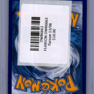 Flareon 13/98 Reverse Holo, Ancient Origins Pokemon card - alternate view