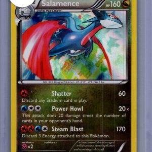 Salamence 57/108 Holo, Roaring Skies Pokemon card