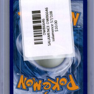 Salamence 57/108 Holo, Roaring Skies Pokemon card - alternate view