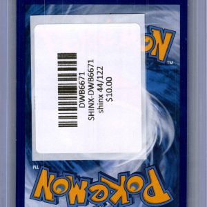 shinx 44/122 Pokemon card - alternate view