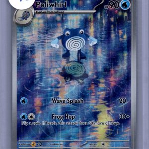 poliwhirl 176/165 Pokemon card