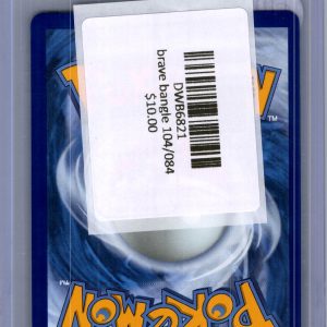 Brave Bangle 104/084, Pitch Black Pokemon card - alternate view