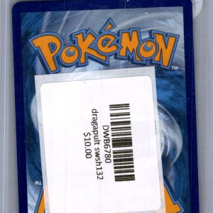 Dragapult SWSH132, PROMO Pokemon card - alternate view