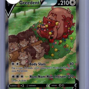 Greedent V 257/264, Fusion Strike Pokemon card
