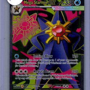 Mega Starmie EX 102/088, Perfect Order Pokemon card