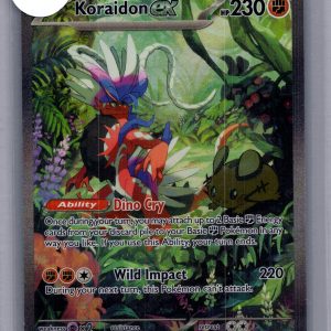 koraidon ex 247/198 Pokemon card