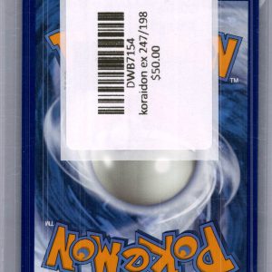 koraidon ex 247/198 Pokemon card - alternate view