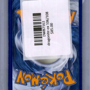 Dragonite EX 106/108, Evolutions Pokemon card - alternate view