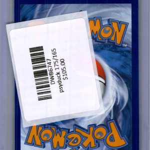 Psyduck 175/165, 151 Pokemon card - alternate view