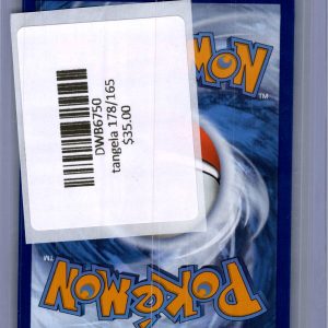 Tangela 178/165, 151 Pokemon card - alternate view