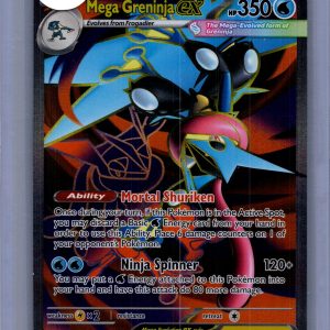 Mega Greninja EX 100/086, Chaos Rising Pokemon card