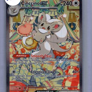 Cinccino EX 119/086, Chaos Rising Pokemon card