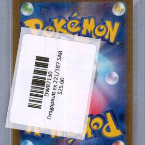 Dragapult EX 221/187 SAR, Japanese Singles Pokemon card - alternate view