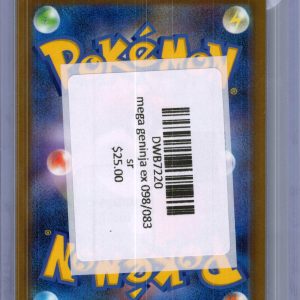 Mega Greninja EX 098/083 SR, Japanese Singles Pokemon card - alternate view