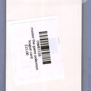 Master the game Pokemon Card, PROMO - alternate view