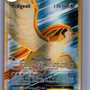Pidgeot EX 104/108, Evolutions Pokemon card